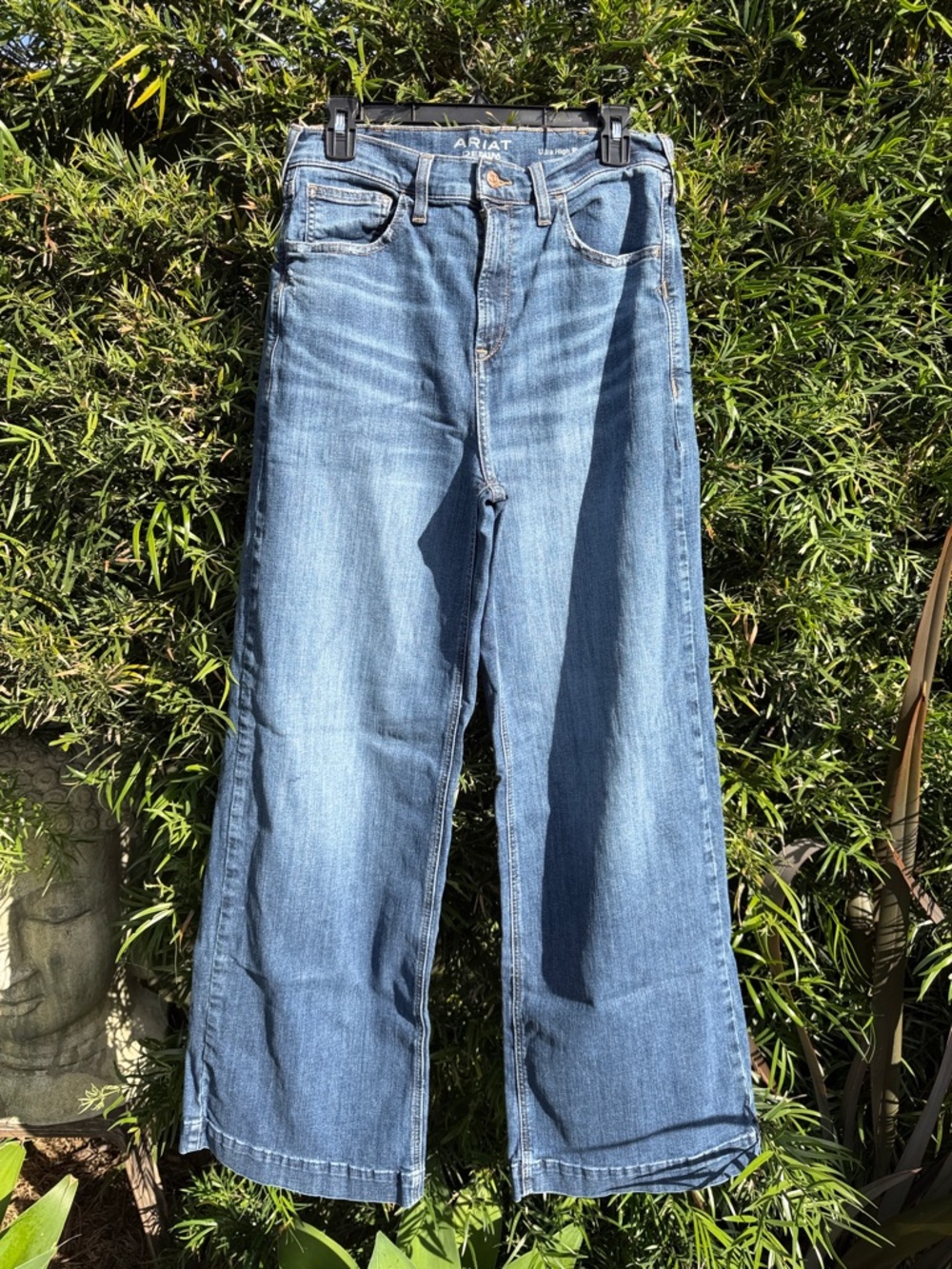 Ariat Classic Medium Blue Wide Leg Jeans